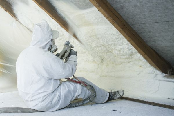 Spray Insulation Installation